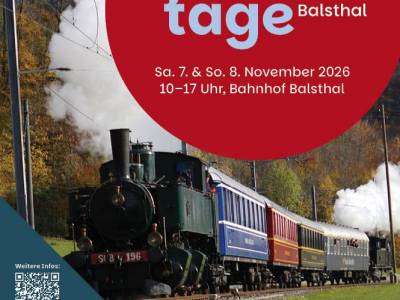 Eisenbahntage Balsthal, 07./08. November 2026